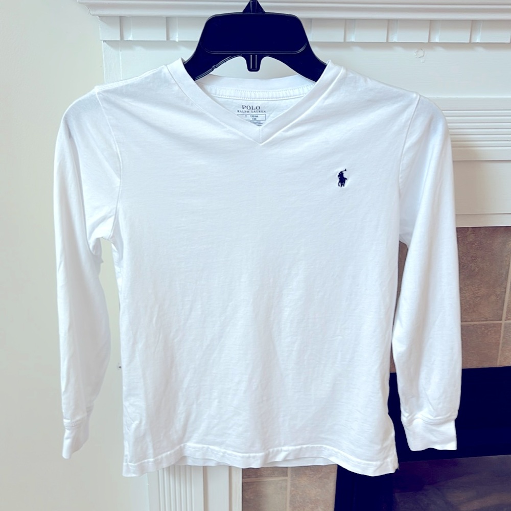 Cotton Jersey Long-Sleeve Tee Size S(7)
